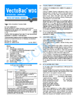 VectoBac WDG MSDS