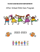 2022-2023 After School Program Application