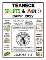Sports and Arts Camp 2022 Application