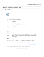 SDL Portal Request – PR-6908660 _ Opra